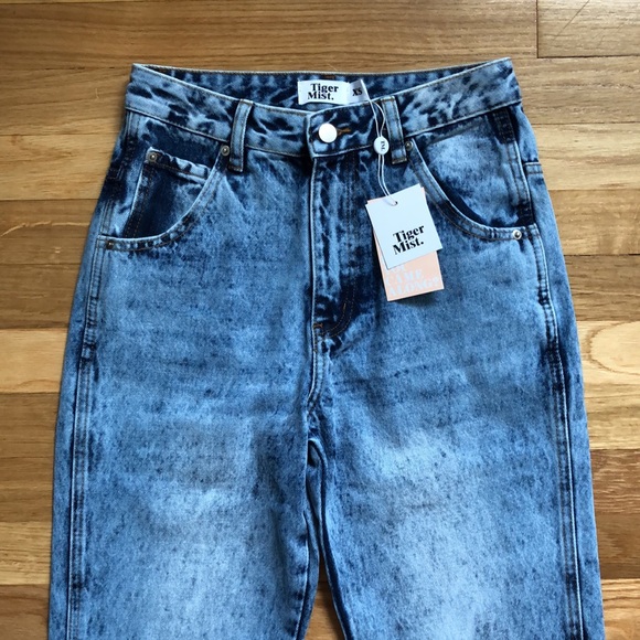 Tiger Mist Adelpha high waist acid wash jeans - Picture 9 of 16